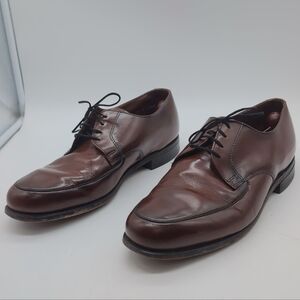 Vintage Towncraft USA Sz 12 Classic Brown Leather Men's Shoes
